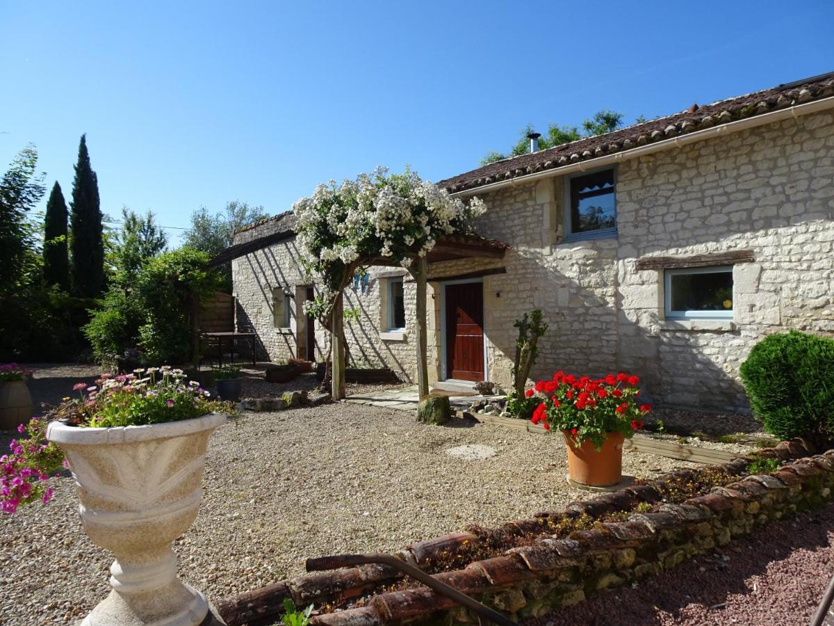 Les Coindries Villa Faye-la-Vineuse Buitenkant foto