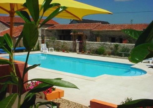 Les Coindries Villa Faye-la-Vineuse Buitenkant foto